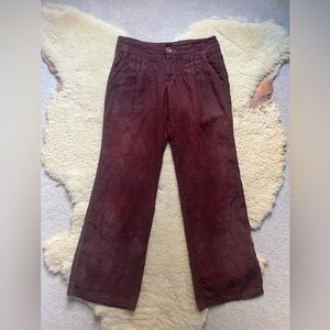 Athleta 100% linen pants size 6/8